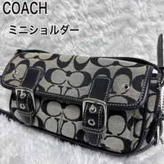 ✨COACH✨コーチ 斜め掛けショルダーバッグ シグネチャ ブラック
