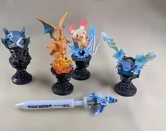 ポケモン　バトルフィギュアコレクション　リザードン　カメックス　管2059