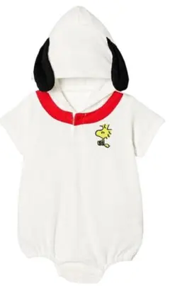 スヌーピー なりきりロンパース 80cm コスチューム カバーオール