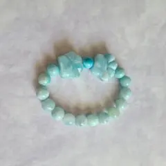 肉球ラリマーブレスレット