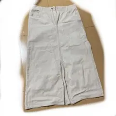 GU コーデュロイAラインロングスカート XLサイズ