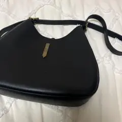 ポーチ付き　ラウンドトートバッグ