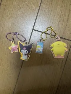 食玩キーホルダー サンリオ クロミ プリン
