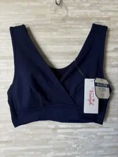 「M」トリンプ 5220 ハーフトップ ナイトブラ ネイビー