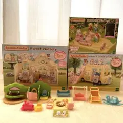 森のようちえん バス 汽車 他セット