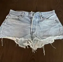 Levi's 501 カットオフデニムショートパンツ