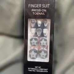 FINGER SUIT PRESS-ON TOENAIL 30個入り