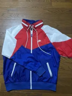 Nike ナイロンジャケット 赤 青