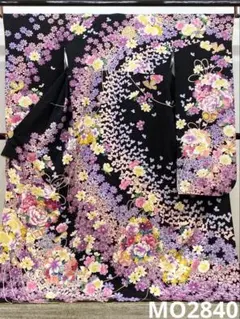 振袖 紋意匠 蝶 菊 身丈159cm 新品未使用品 MO3604 - メルカリ