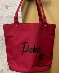 ぺこちゃん COMME CA ISM バッグ 赤