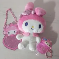 マイメロ マスコット ネームプレート キーホルダー まとめ売り サンリオ