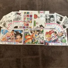 ドラゴンボール　一番くじ　40th クリアポスター　クリアファイル　セット