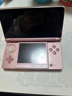 Nintendo 3DS ピンク 本体　した画面薄め