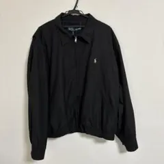 ポロラルフローレン スイングトップ 黒