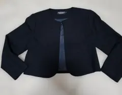 ニューヨーカー　キッズ　LL　紺　ボレロ　ウール　女の子　フォーマル