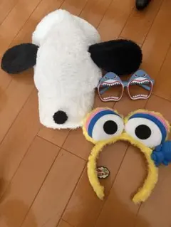 USJ ユニバ カチューシャキャップサングラスセット