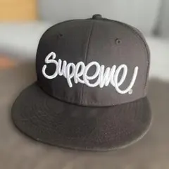 中古　Supreme Handstyle New Era Black Supreme Handstyle New Era 
