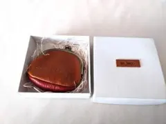 ●イタリアンレザーのがま口財布　m_leco●未使用