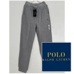 【新品未使用】Ralph Lauren グレー スウェット風パンツ 140