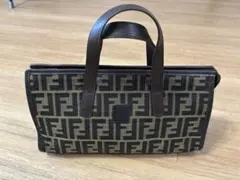 Fendi ハンドバッグ　ミニトート　ズッカ柄　ヴィンテージ