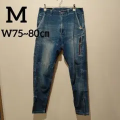 関東鳶　デニム乗馬パンツ　ストレッチパンツ　作業服　Mサイズ