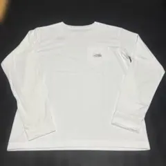 THE NORTH FACE 長袖 ポケットTシャツ ホワイト Lのサムネイル