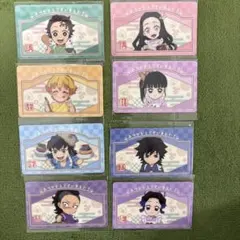 チ*ミ様 鬼滅の刃　ポップアップショップ　 きめつ食堂　特典　8種　コンプリート