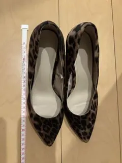 H&M レオパード柄 パンプス 37