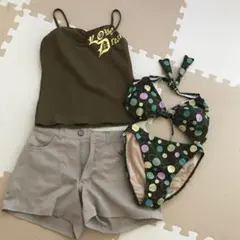 【新品未使用】水着４点セット  Mサイズ