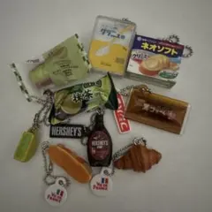 ミニチュアフードキーホルダーセット