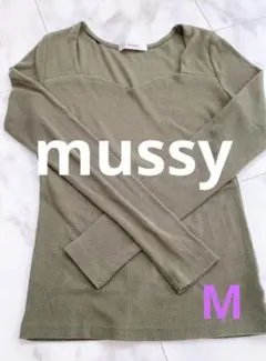 muzzy オリーブグリーン 長袖Tシャツ M