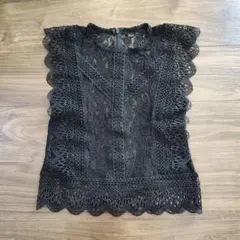 ZARA ノースリーブレーストップス