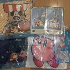 星のカービィ一番くじプププないちにちD賞ランドリーネット等5点セット