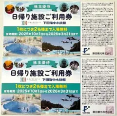【当日発送可】藤田観光　株主優待 ラスト2枚