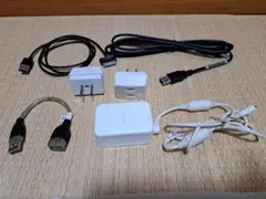 USB充電ケーブル・ACアダプタ6点セット