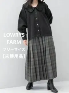 【未使用品】 ローリーズファーム デニムジャケット ＢＩＧ襟 Ｇジャン