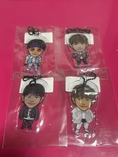 三代目JSB NAOTO クリアチャーム 4個セット