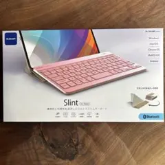 ELECOM Slint Bluetoothキーボード ピンク