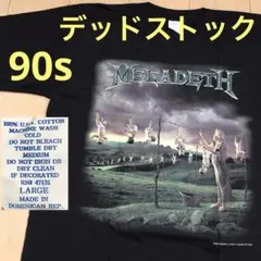 激レアデッドストック メガデス MEGADETH 1995年製ビンテージTシャツ