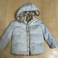 そら様Burberry 水色 フード付きジャケット コート24M