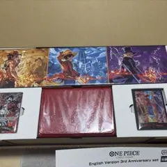 ワンピース カードゲーム DG シリーズ 3種類セット メルカリ便 ワンピースカード English 3rd Anniversary set - メルカリ