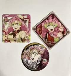 鬼滅の刃 ufotablecafe コースター 甘露寺蜜璃 3枚
