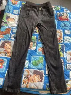 ダークグレー スキニーパンツ 120