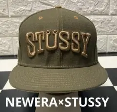 STUSSYステューシーキャップ 7 5/8 ニューエラコラボ