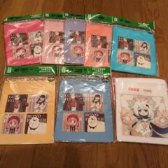 SPY×FAMILY オリジナル巾着ポーチ７種　スパイファミリー+原神巾着ポーチ