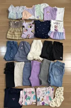 キッズ服　まとめ売り　120センチ　UNIQLOズボン　ワンピース　キュロット