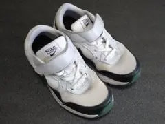 NIKE エアマックスSC ホワイト×グリーン 21.0cm キッズスニーカー