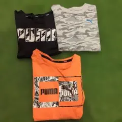 PUMA プリント Tシャツ ３枚セット　140