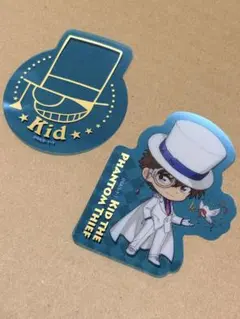 名探偵コナン 怪盗キッド 工藤新一 江戸川コナン ステッカー