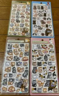 国内　正規品　新品　未使用　ボンボンドロップシール　和柄　犬　猫